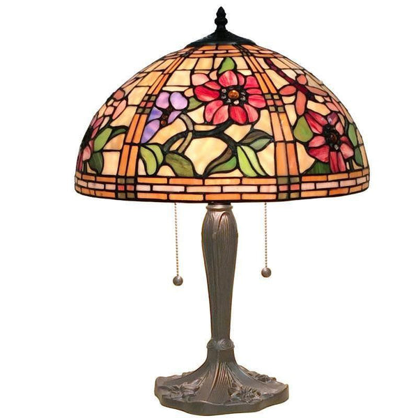 Large Tiffany Lamps - Pavot Large Tiffany Lamp