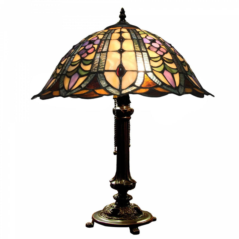 Large Tiffany Lamps - Plymouth Tiffany Lamp