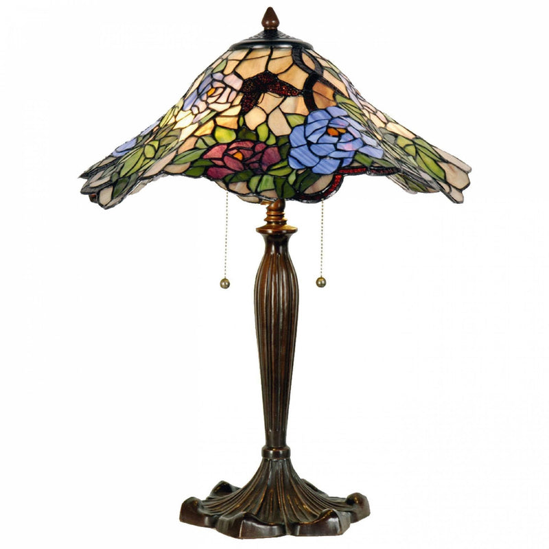 Large Tiffany Lamps - Poole Tiffany Lamp
