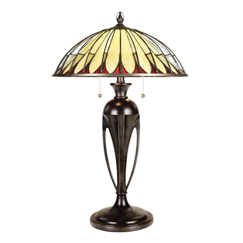 Large Tiffany Lamps - Quoizel Tiffany Alahambre Large Table Lamp QZ/ALAHAMBRE/TL