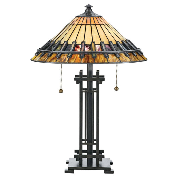 Large Tiffany Lamps - Quoizel Tiffany Chastain Large Table Lamp QZ/CHASTAIN/TL