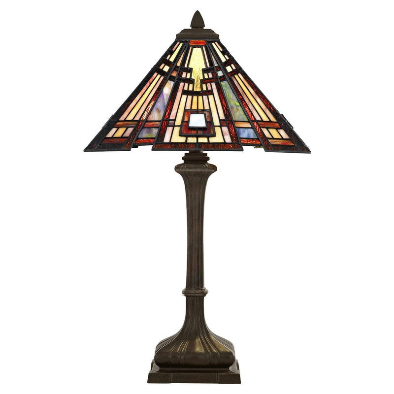 Large Tiffany Lamps - Quoizel Tiffany Classic Large Table Lamp QZ/CLASSICCRF/TL