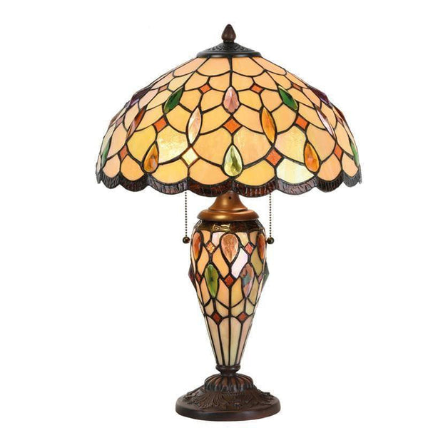 Large Tiffany Lamps - Rugby Tiffany Lamp