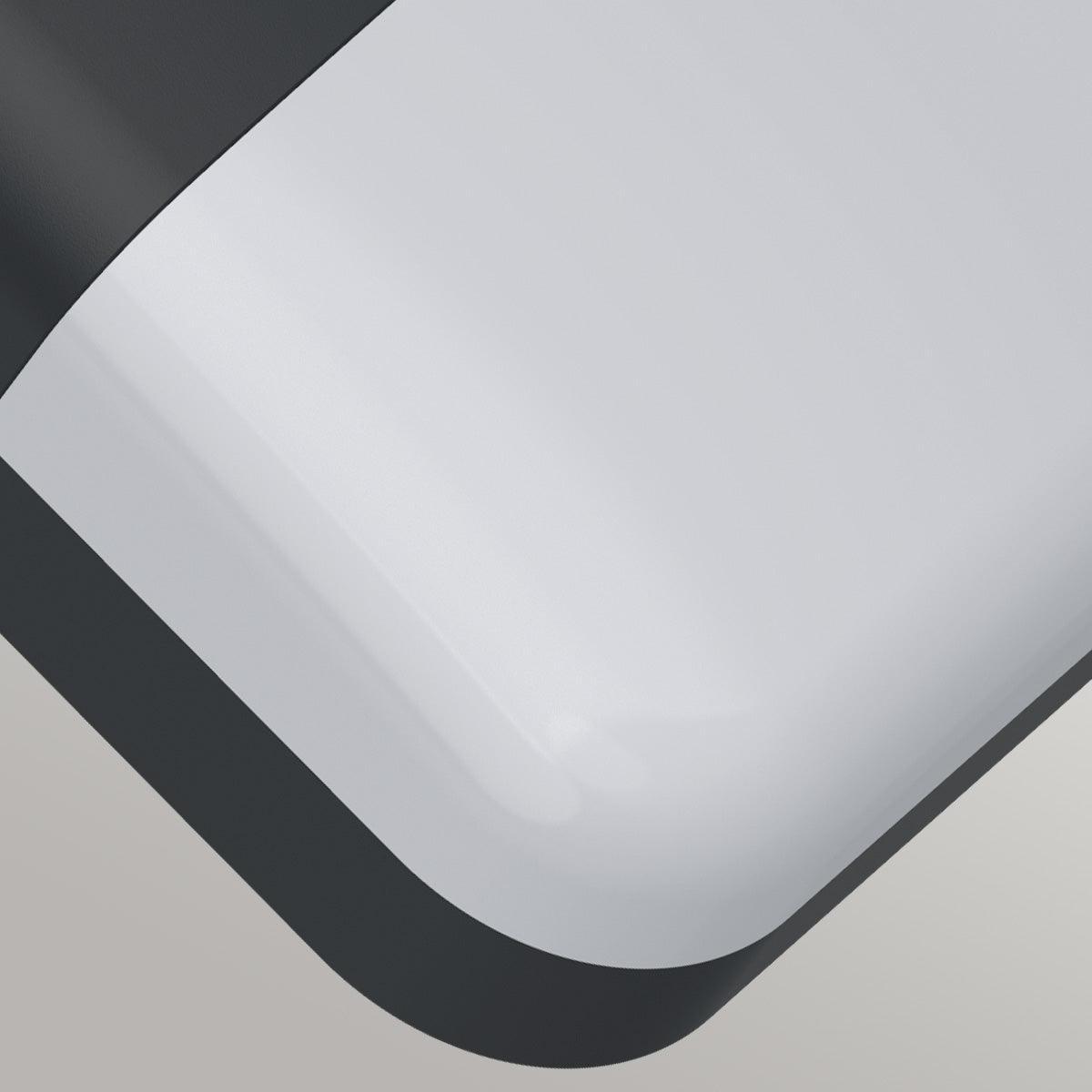 elstead lars black led outdoor wall light Living Room Close Up