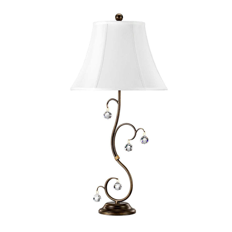 Traditional Table Lamps - Elstead Lunetta Bronze 1It Table Lamp LUN/TL BRONZE 3