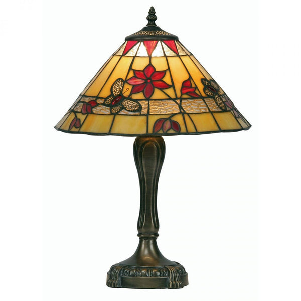 Medium Tiffany Lamps - Butterfly Tiffany Medium Table Lamp OT 2612/13TL