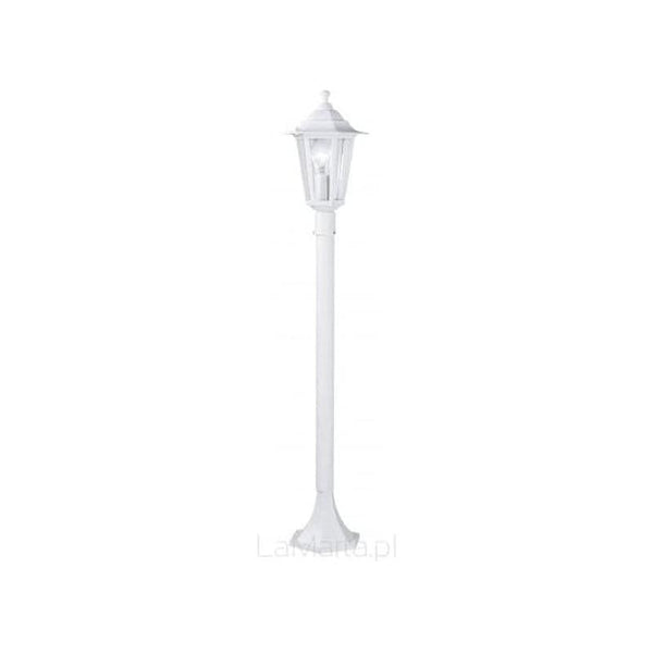 Eglo Laterna 5 White Finish Outdoor Pillar Light 22995 by Eglo Outdoor Lighting