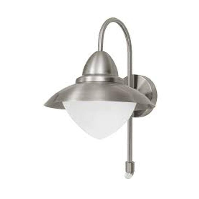Eglo Sidney Stainless Steel Finish Outdoor PIR Wall Light 87105 by Eglo Outdoor Lighting