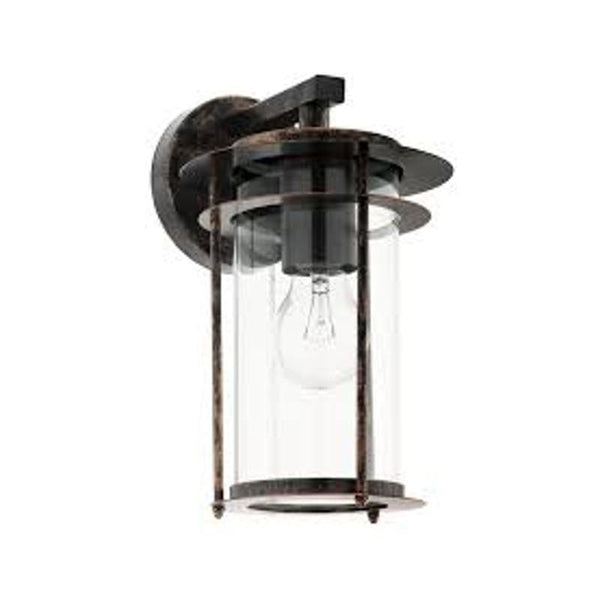 Eglo Valdeo Antique Copper Finish Outdoor Wall Light 96241 by Eglo Outdoor Lighting