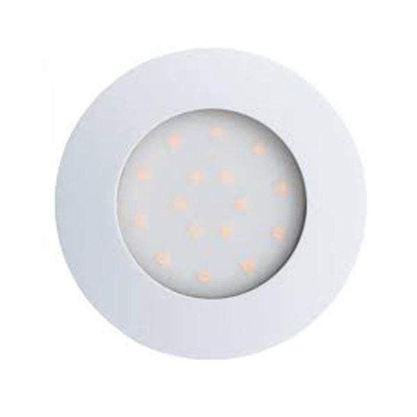 Eglo Pineda-IP White Finish Large Outdoor LED Recessed Ceiling Light 96416 by Eglo Outdoor Lighting
