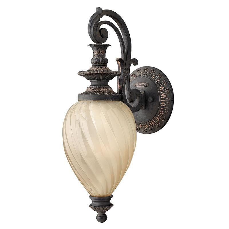 Elstead Montreal Aged Iron Small Outdoor Wall Lantern  1