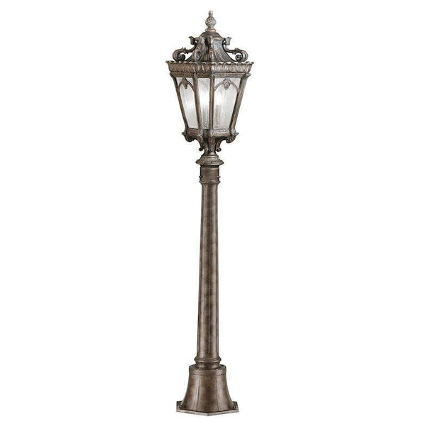 Elstead Tournai Londonderry Finish Outdoor Medium Pillar Lantern