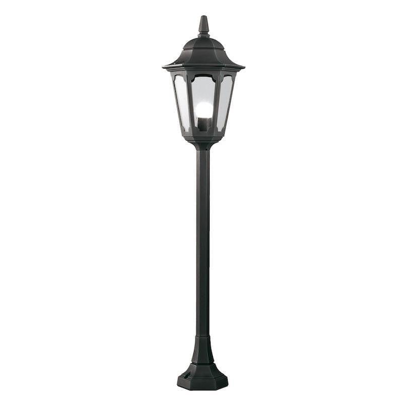 Elstead Parish Black Finish Outdoor Pillar Lantern