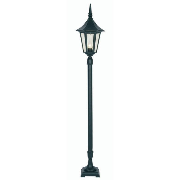 Oaks Cardinal Black Finish Outdoor Mini Lamp Post 191 MINI POST BK by Oaks Lighting