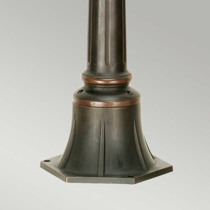Philadelphia Old Bronze Medium Outdoor Bollard Light