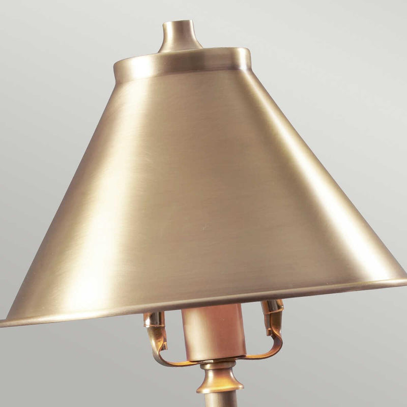 Provence 1 Light Brass Stick Table Lamp Elstead Lighting N2