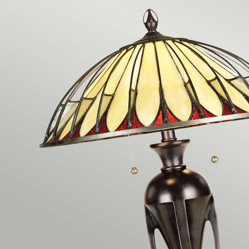 Quoizel Tiffany Alahambre Table Lamp