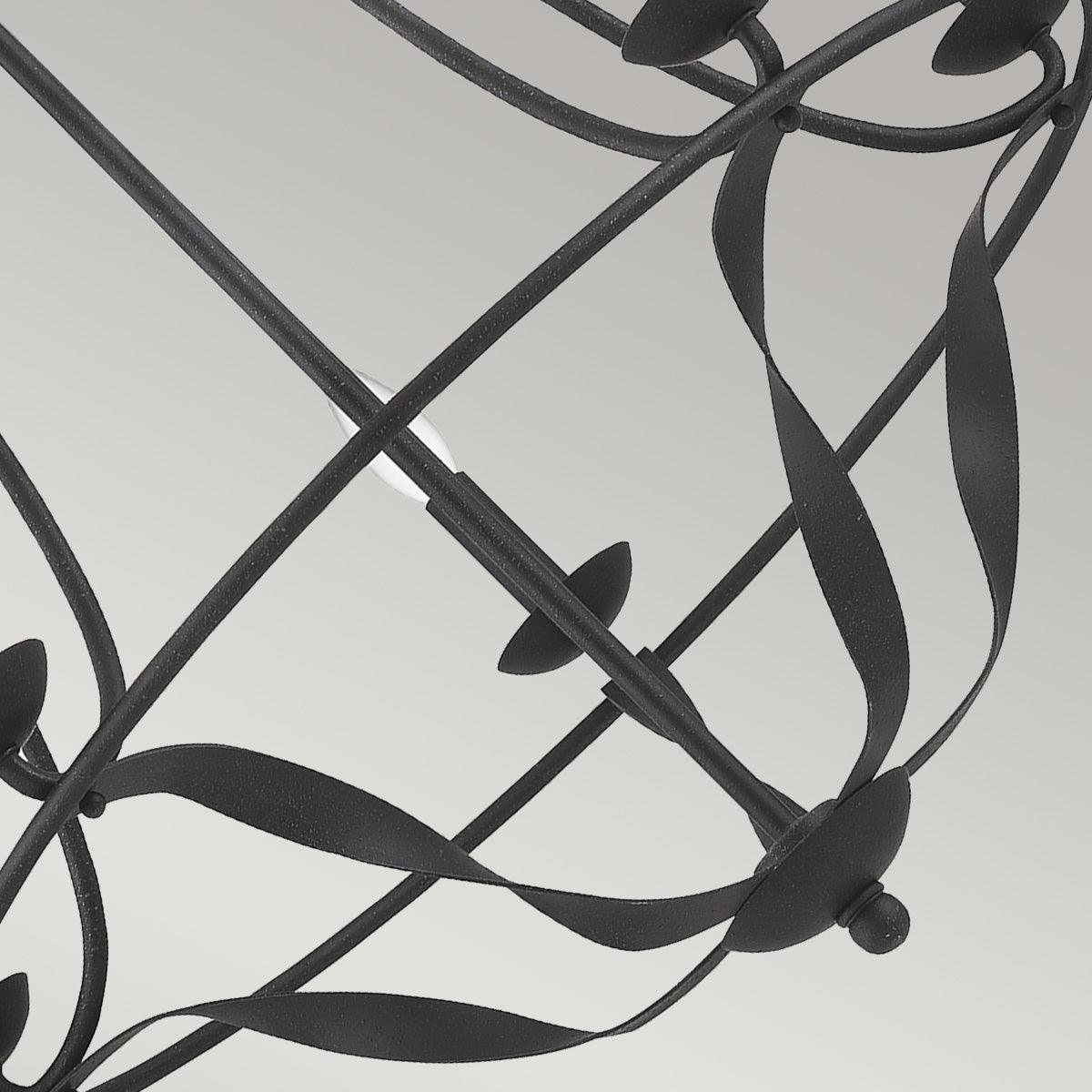 Elstead Lighting Quoizel Bradbury 5 Light Grey Chandelier-Elstead Lighting-3-Tiffany Lighting Direct