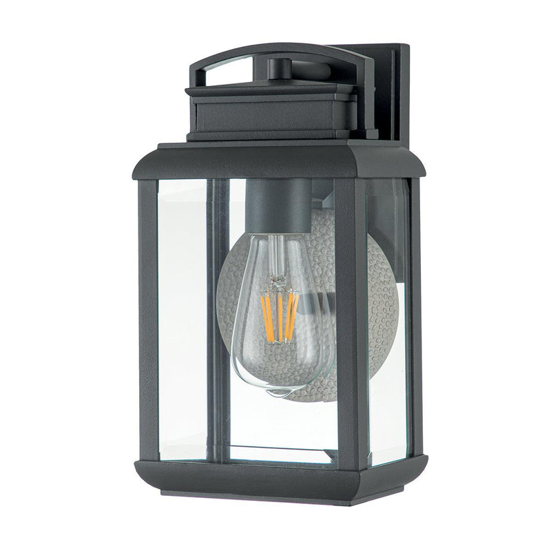 Quoizel Byron 1 Light Small Graphite Outdoor Wall Light