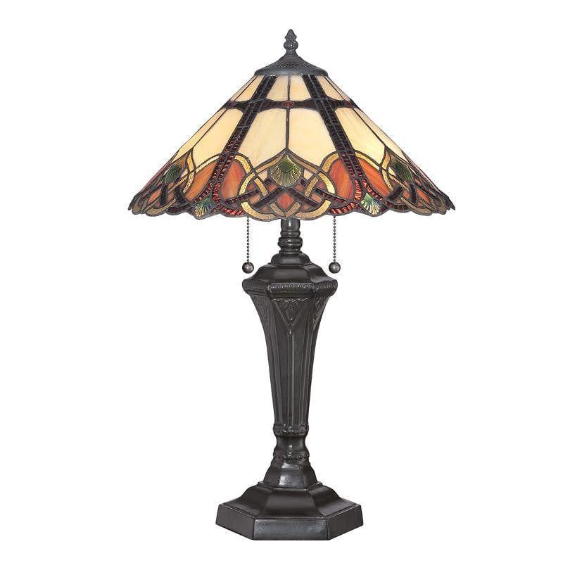 Cambridge Tiffany Lamp by Elstead Lighting