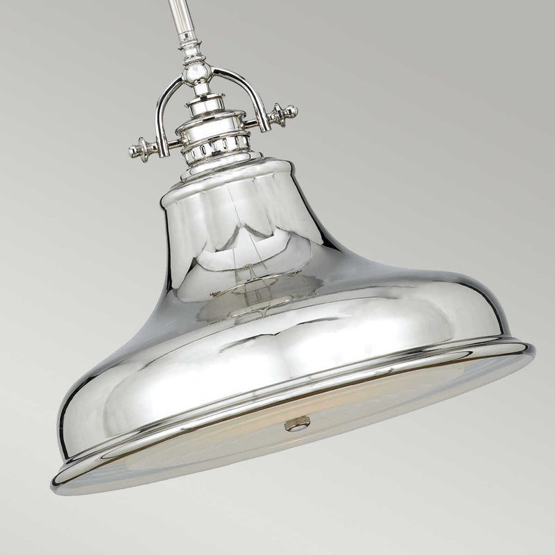 Quoizel Emery Medium Imperial Silver Pendant Ceiling Light