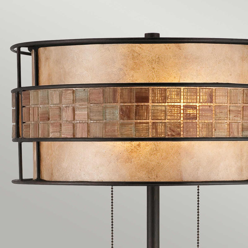 Quoizel Laguna Renaissance Copper/Mosaic Table Lamp 5
