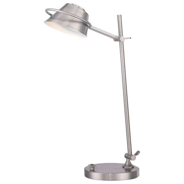 Quoizel Spencer LED Brushed Nickel Table Lamp 1