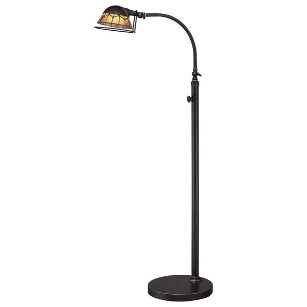 Quoizel Whitney LED Imperial Bronze Modern Floor Lamp by Elstead Lighting 1