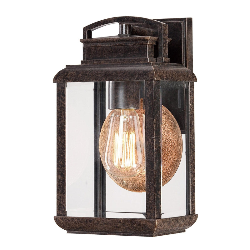 Elstead Byron Imperial Bronze Finish Small Outdoor Wall Lantern 1