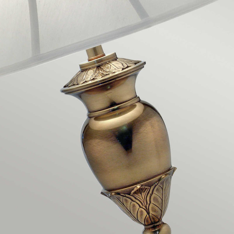 Stiffel Waldorf 1 Light Brass Table Lamp 4