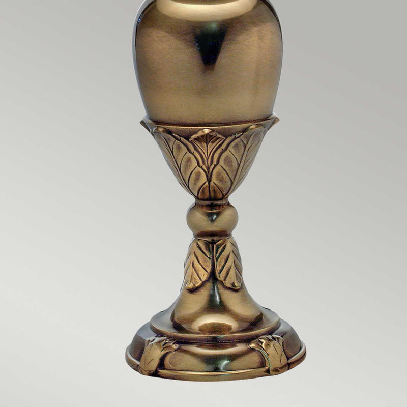 Stiffel Waldorf 1 Light Brass Table Lamp 5