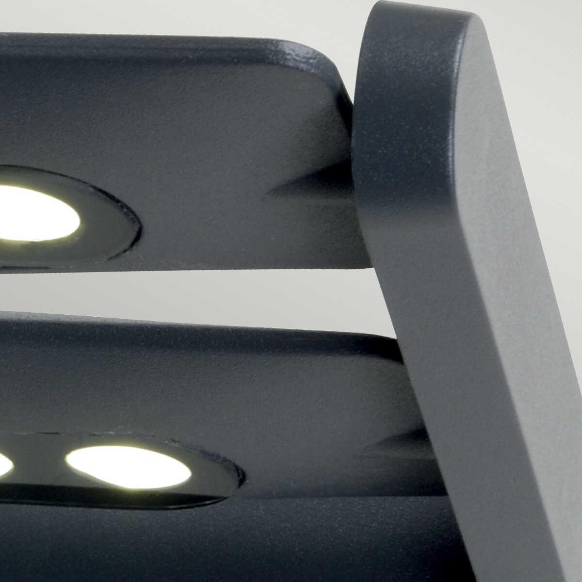 elstead sigmund double outdoor wall light Close Up