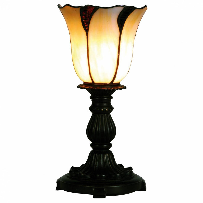 Tiffany Bedside Lamps - Edinburgh Torchiere Tiffany Bedside Lamp