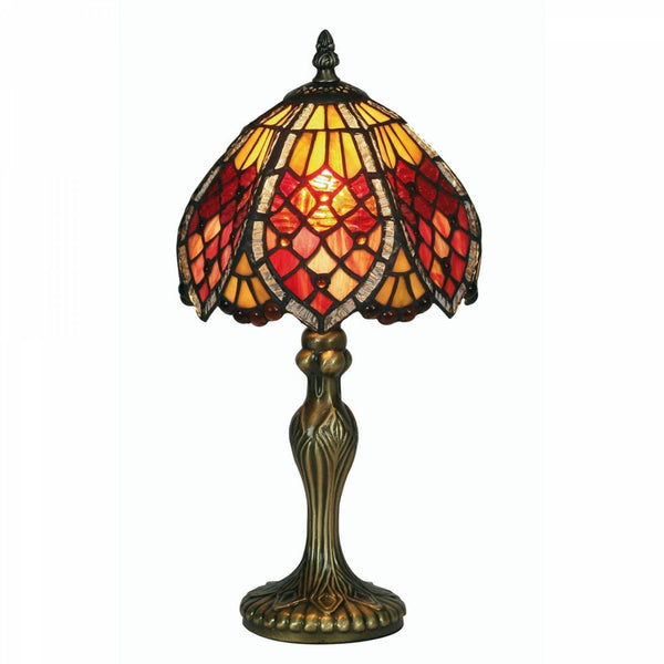 Tiffany Bedside Lamps - Oaks Tiffany Orsino Tiffany Lamp OT 1318/8TL