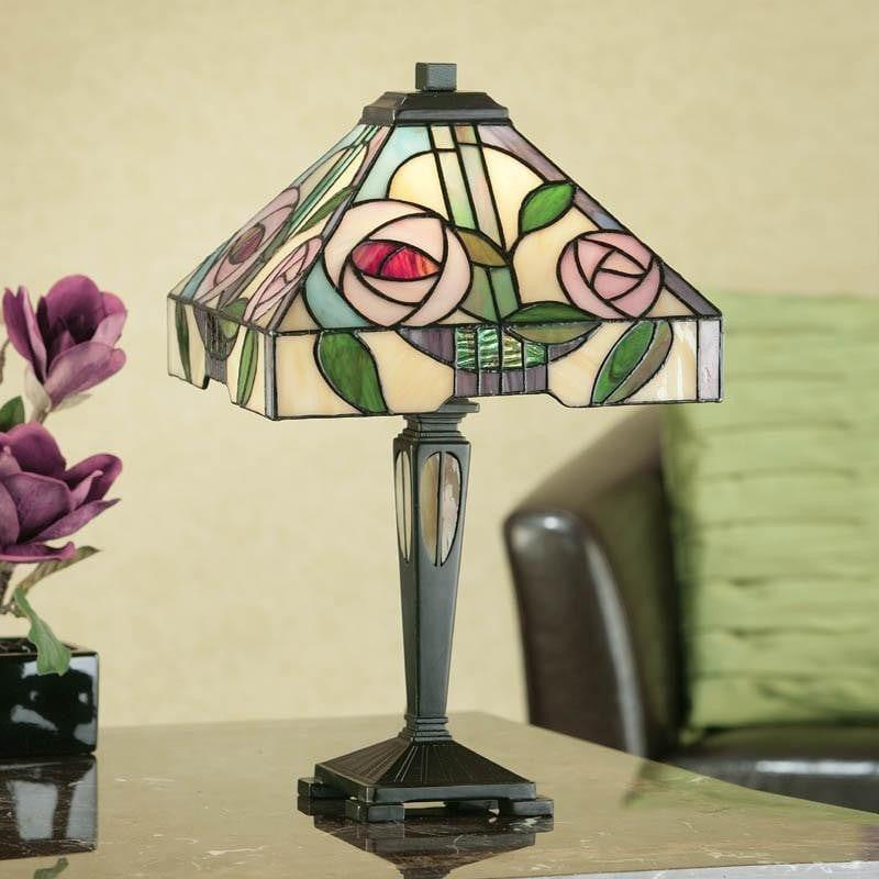 Tiffany Bedside Lamps - Willow Small Tiffany Lamp 64386