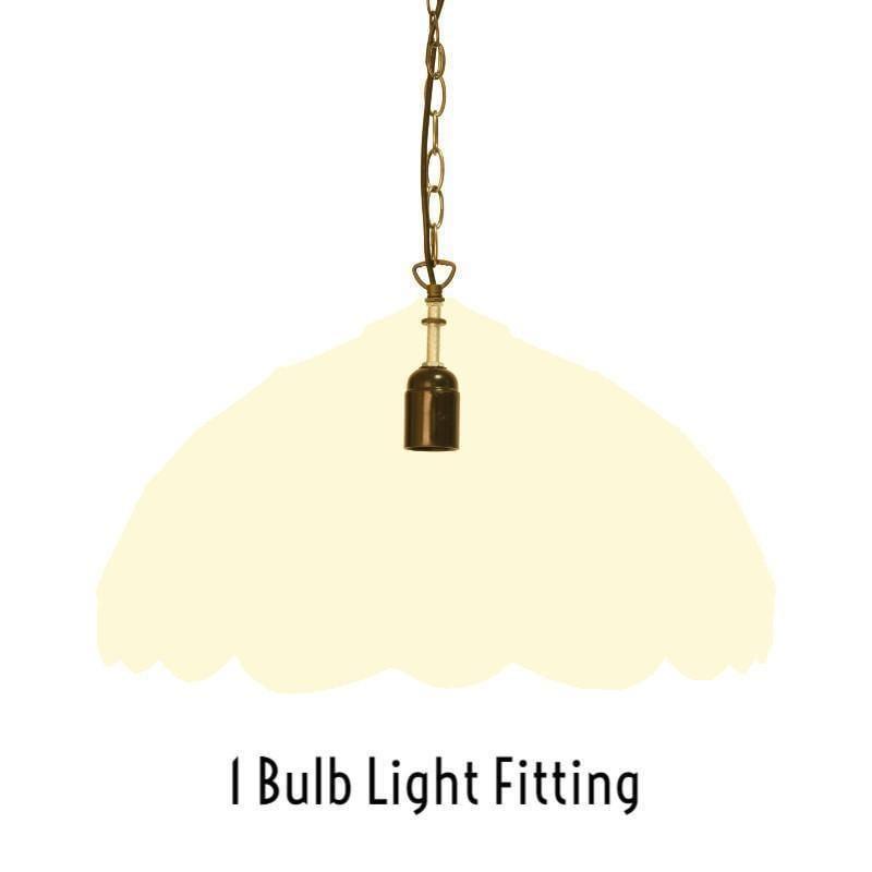 Tiffany Ceiling Pendant Lights - Dorchester Tiffany Ceiling Light,Single Bulb Fitting