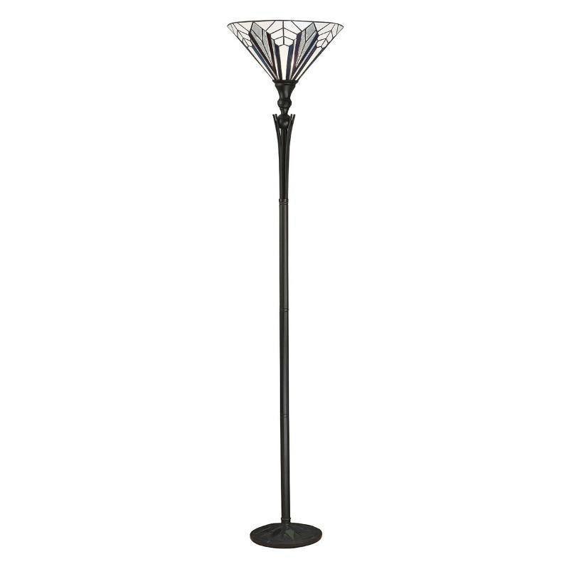 Tiffany Floor Lamps - Astoria Tiffany Uplighter Floor Lamp 63933