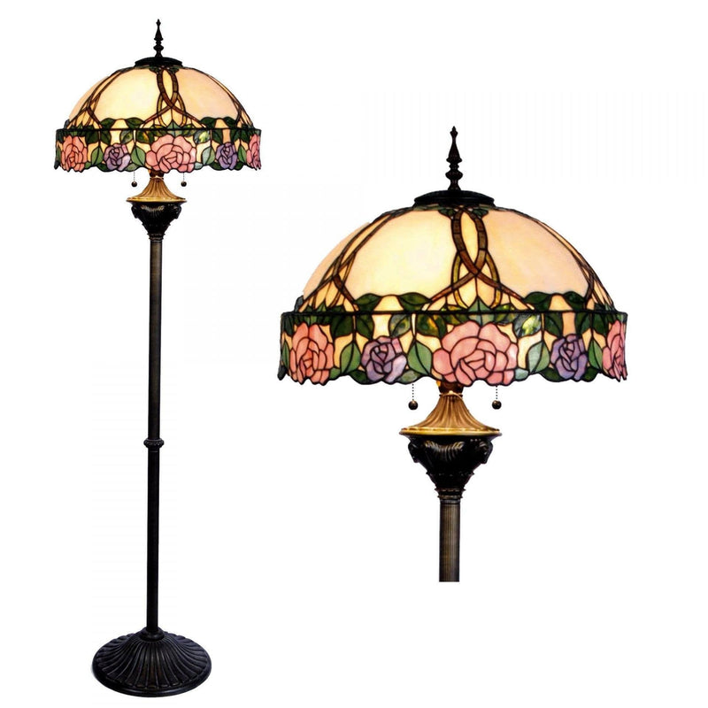 Tiffany Floor Lamps - Driscoll Tiffany Floor Lamp