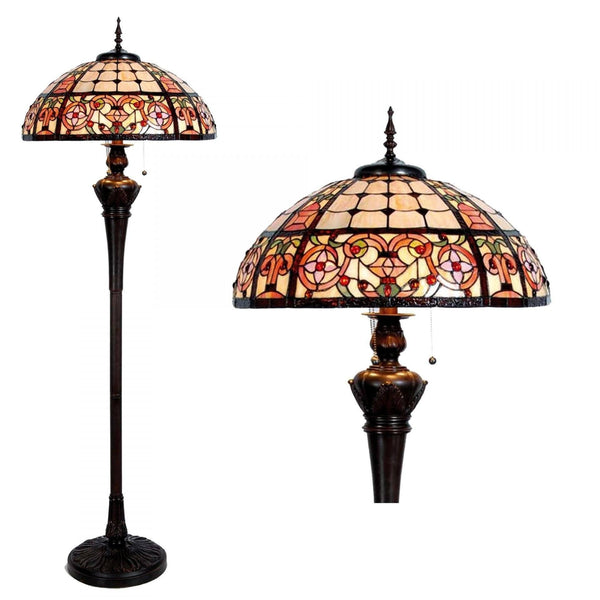 Tiffany Floor Lamps - Norfolk Tiffany Floor Lamp