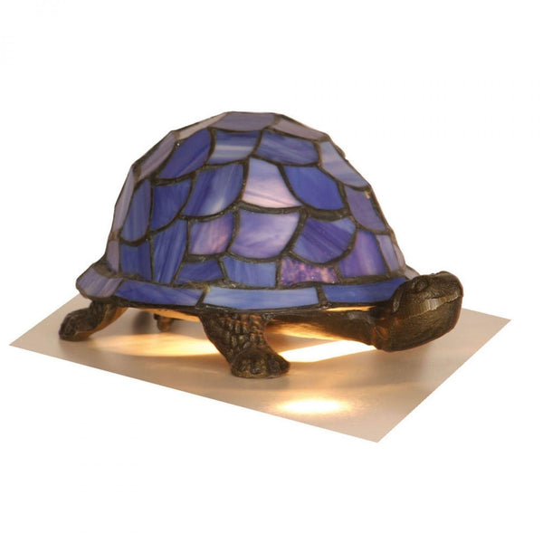 Tiffany Gift Table Lamps - Tiffany Blue Tortoise Table Lamp OT 950 BL