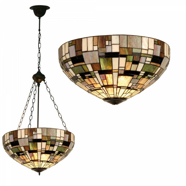 Inverted Ceiling Pendant Lights - Falling Water Inverted Ceiling Pendant Light (fancy Chain)