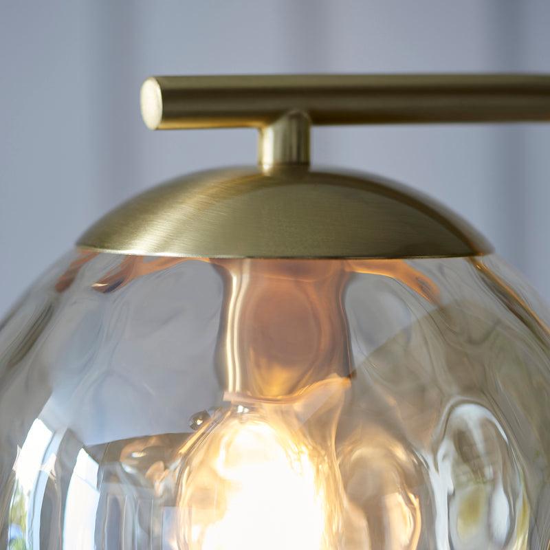 Endon Dimple 1 Light Brass Finish Floor Lamp by Endon Lighting 7