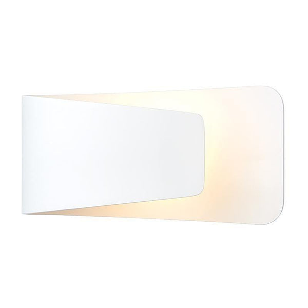 Tiffany Lamps & Lighting Jenkins 1LT Matt White Wall Light 61032by Endon