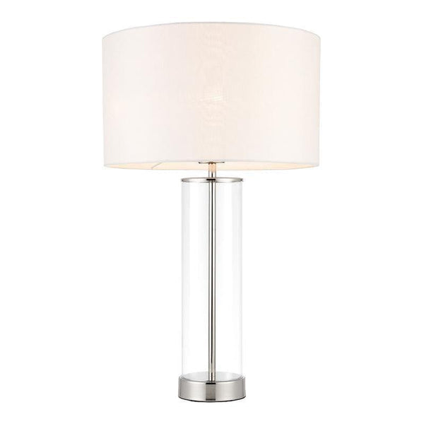 Endon Lessina Touch Table Lamp With Vintage White Shade 1