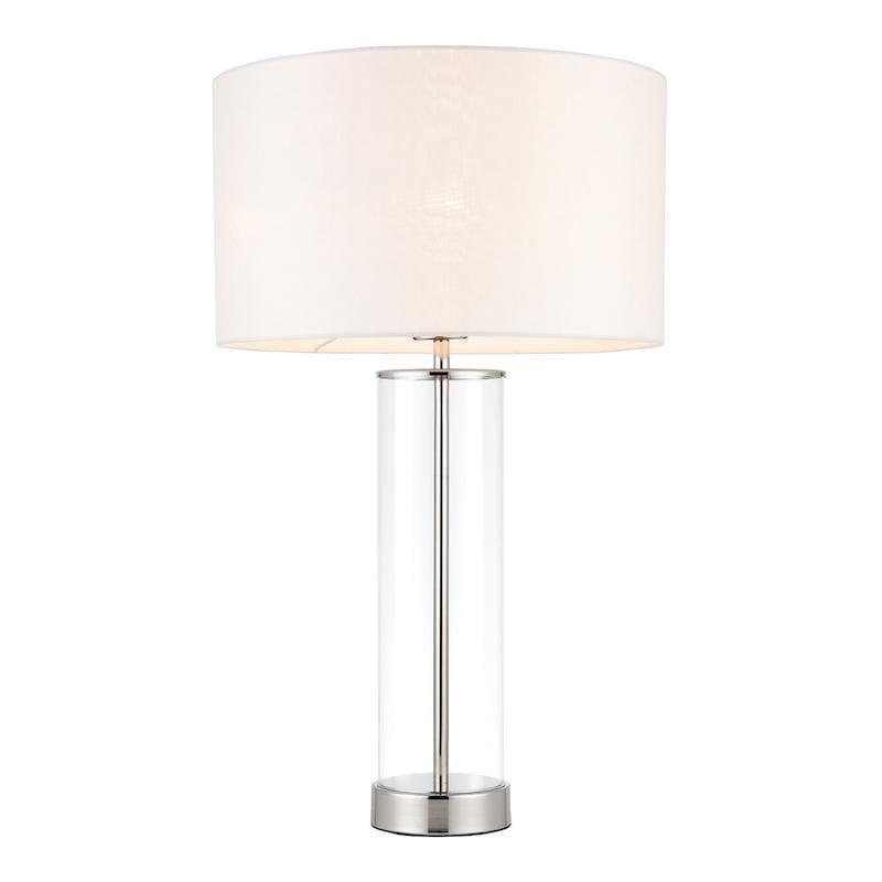 Endon Lessina Touch Table Lamp With Vintage White Shade 1