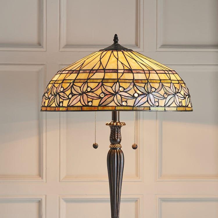 Interiors 1900 Ashtead Tiffany Floor Lamp