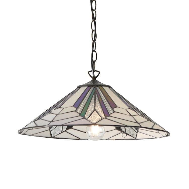 Astoria Large Tiffany Ceiling Light - One Bulb Fitting