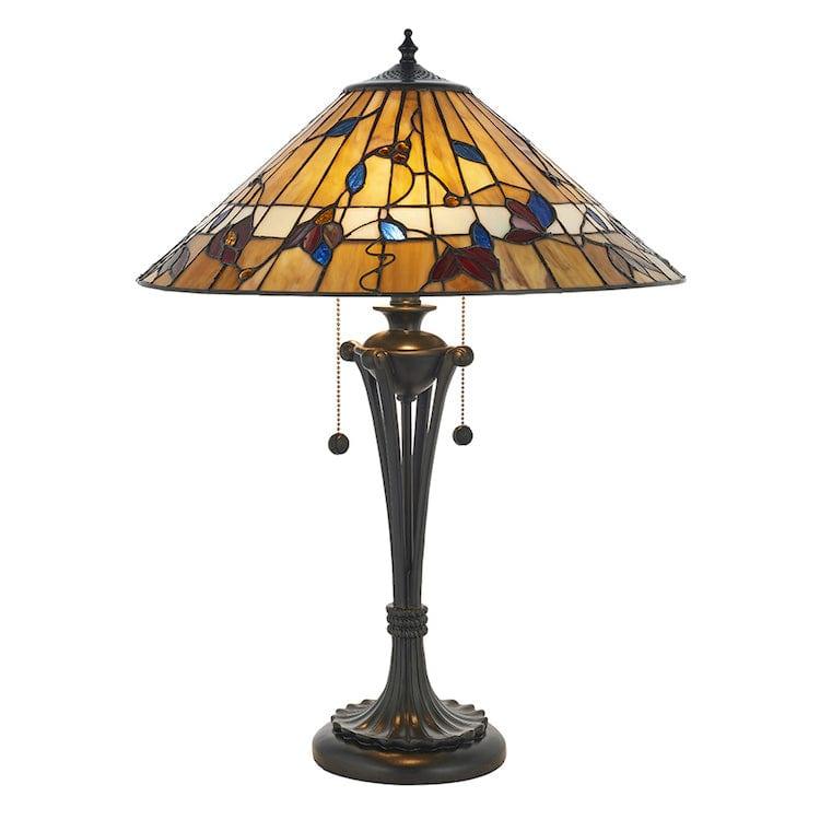 Large Tiffany Lamps - Bernwood Tiffany Lamp 63951