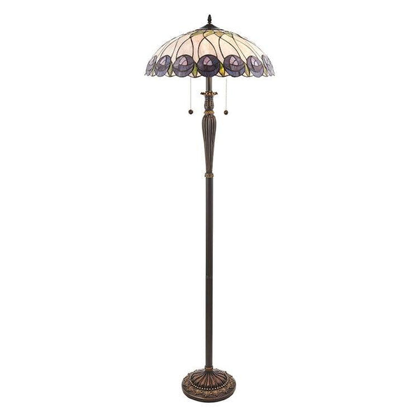 Tiffany Floor Lamps - Hutchinson Tiffany Floor Lamp 64172