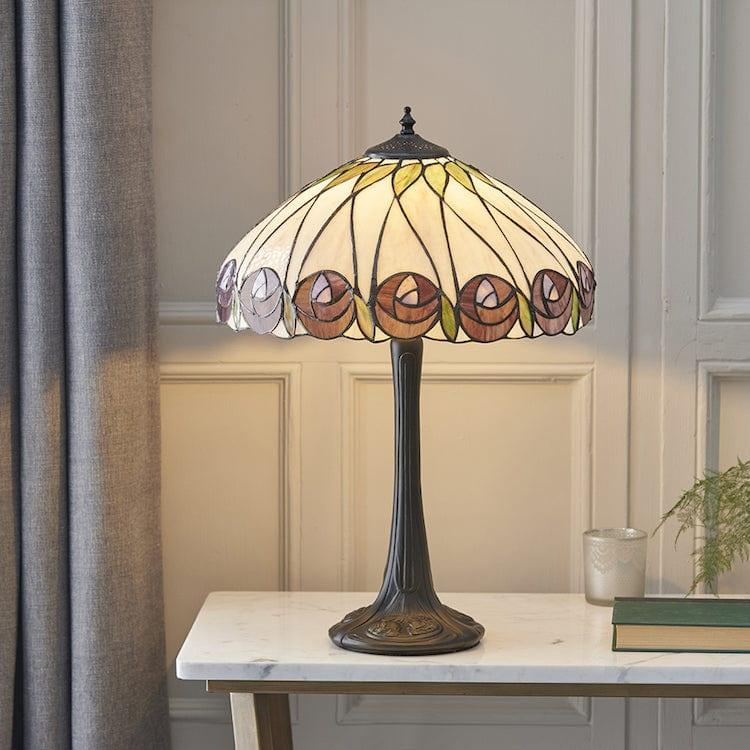 Interiors 1900 Hutchinson Tiffany Table Lamp